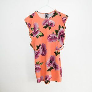 TMG New York | Coral | Floral | Sleeveless Dress
